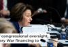U.S. Sen. Amy Klobuchar of Minnesota speaks at an oversight hearing before the Senate Judiciary Committee on Oct. 7, 2025. AP Photo/Allison Robbert